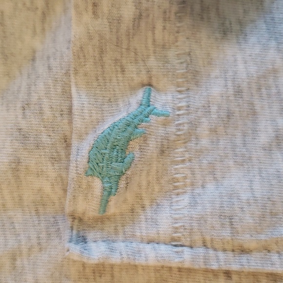 Tommy Bahama Men's Gray Long Sleeve, Cotton, Crew Neck T-Shirt, Size Extra Large - Picture 10 of 11